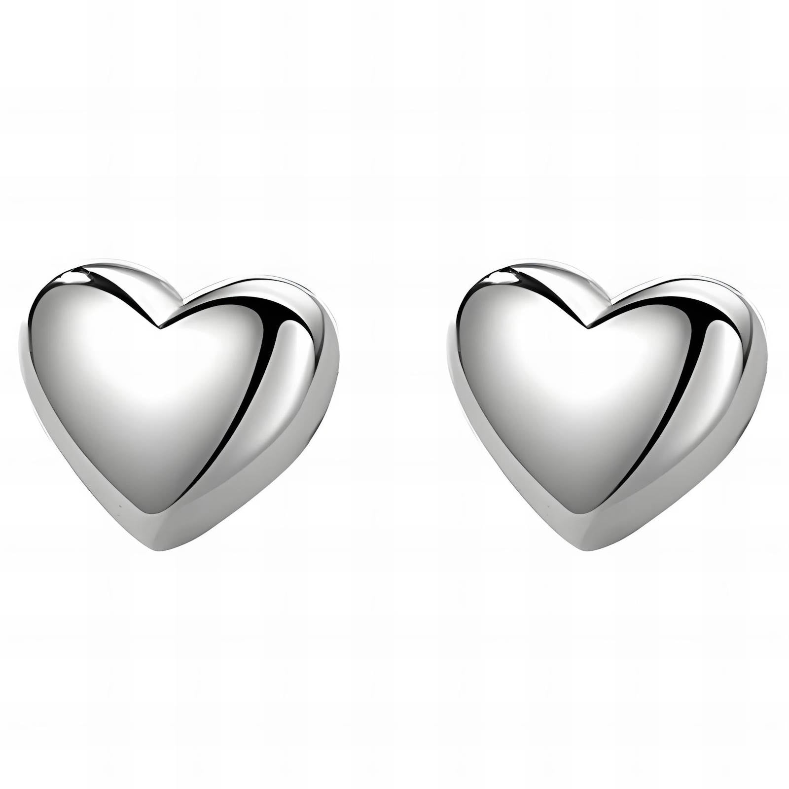 "Little Hearts" Earrings, Stainless Steel